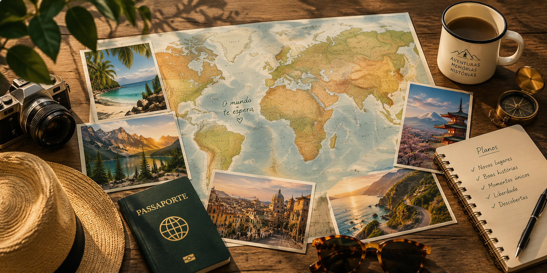 Paisagens de viagem